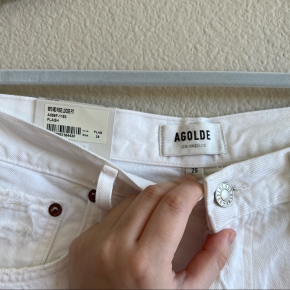 NWT | Agolde 90's Jeans in Flash - Picture 4 of 6